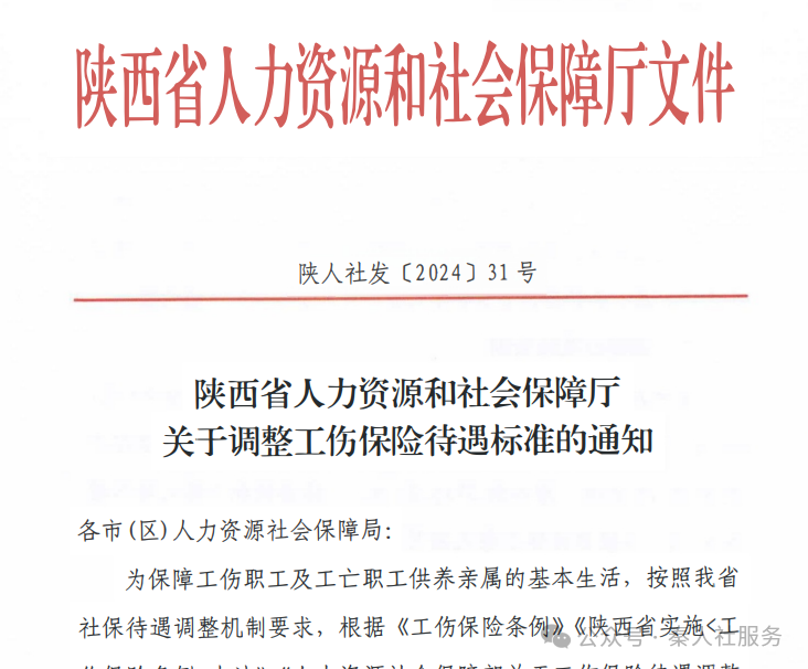 關于調整工傷保險待遇標準的通知(圖1) 89499d32d2eaee60b58cd3a4ca7730af.png